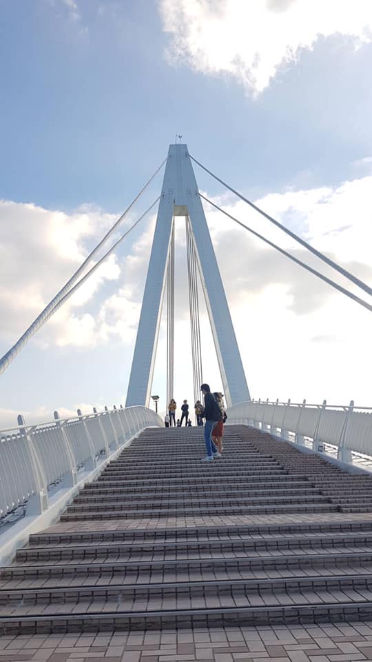 สะพานแห่งความรักตั้นสุย (Tamsui Lover’s Bridge, 情人橋)