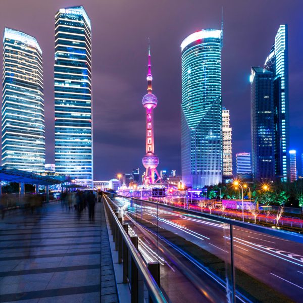 Shanghai,china,december,2018,,shanghai,downtown,at,pudong